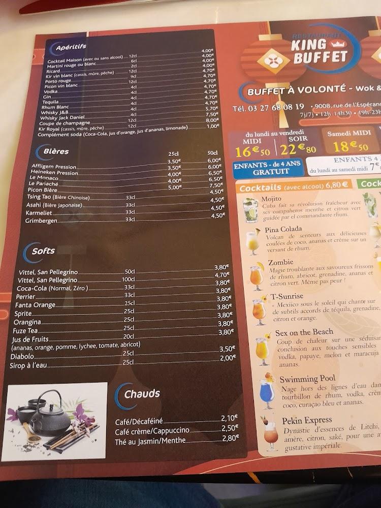 King Buffet - Menu Image 4